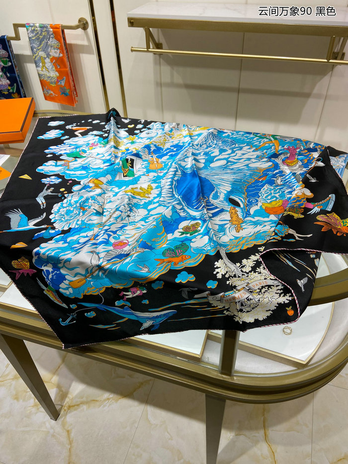 Hermes Silk Scarf HS2318