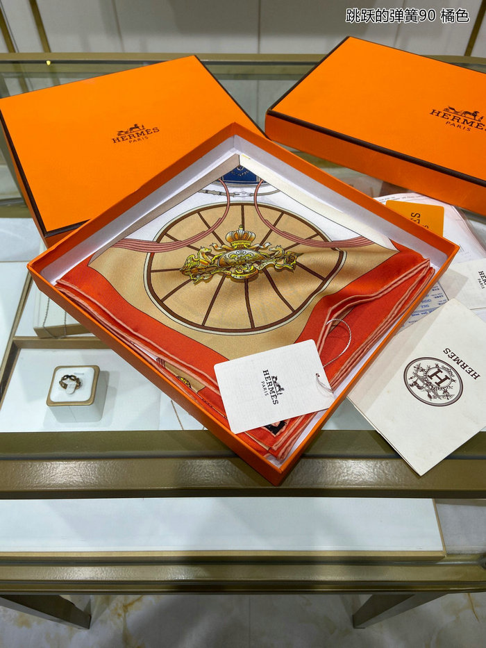 Hermes Silk Scarf HS2322