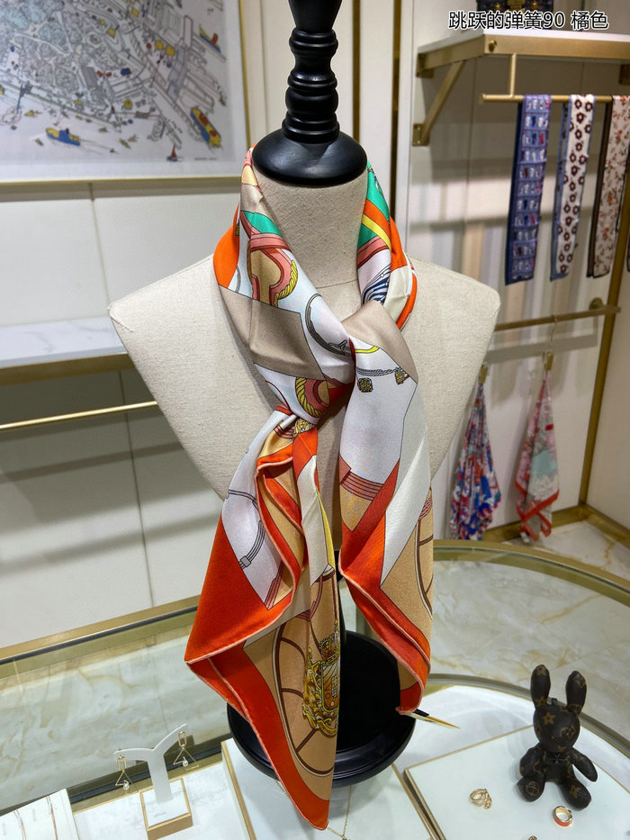 Hermes Silk Scarf HS2322