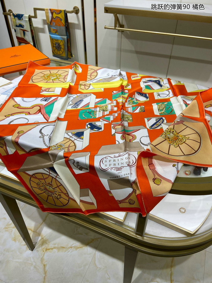 Hermes Silk Scarf HS2322