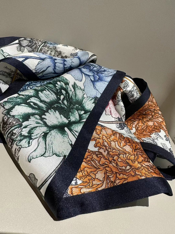 Hermes Silk Scarf HS2324