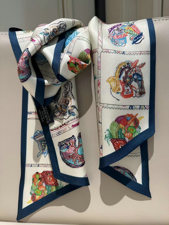 Hermes Silk Scarf HS2325