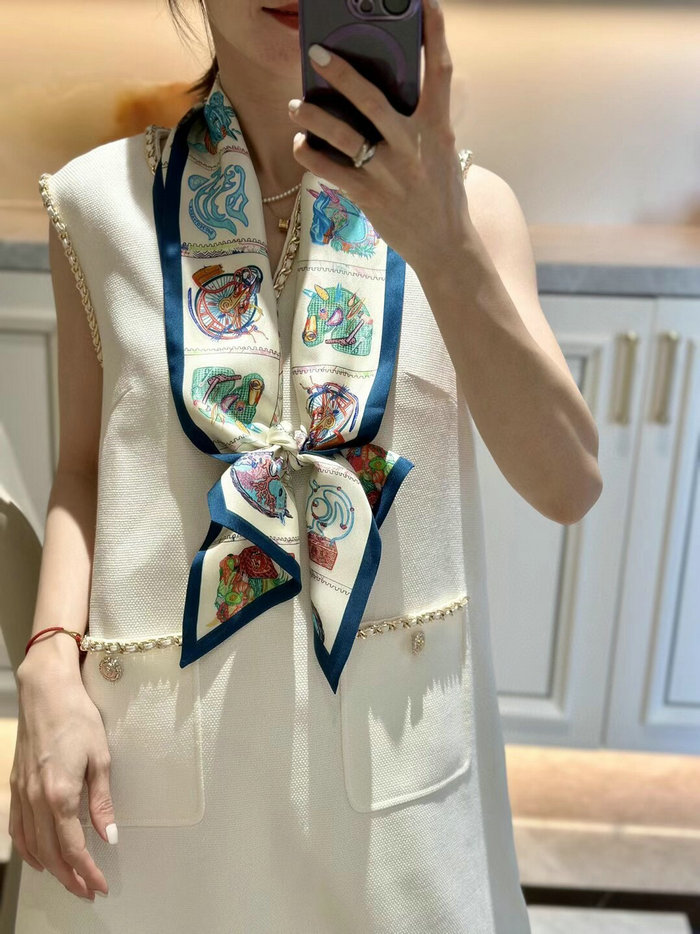 Hermes Silk Scarf HS2325