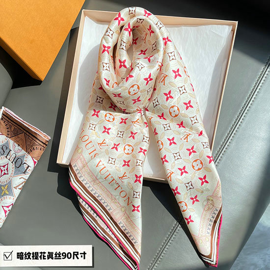 Louis Vuitton Silk Scarf LS2303