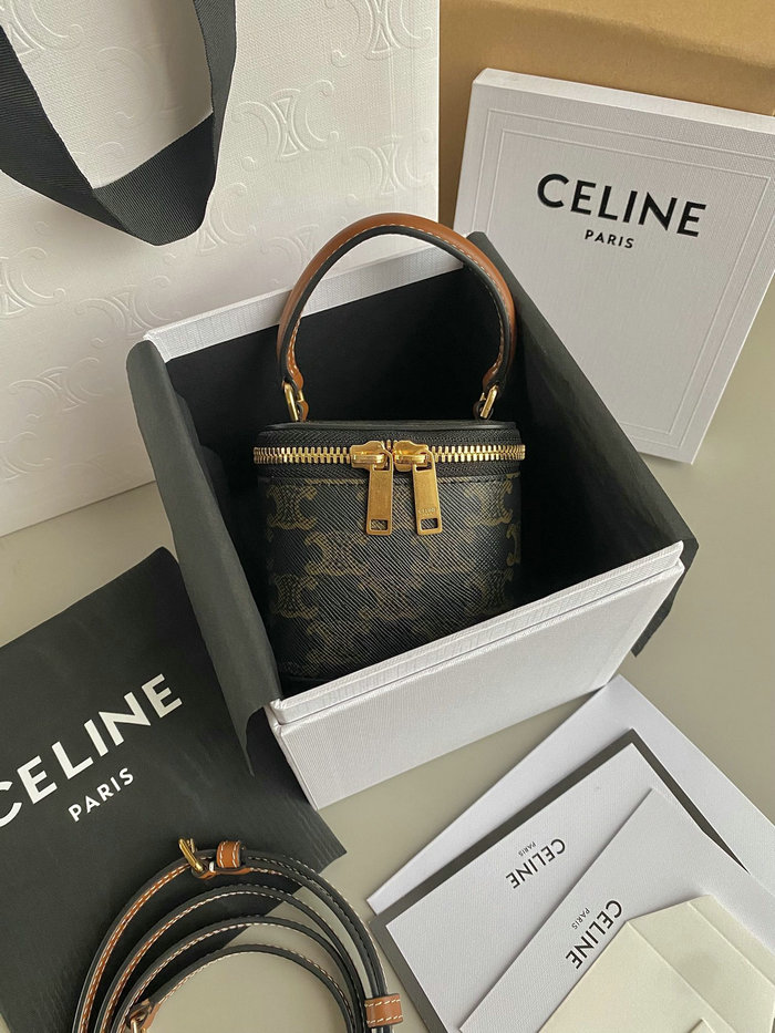 Celine Triomphe Canvas SMALL BOX C35089