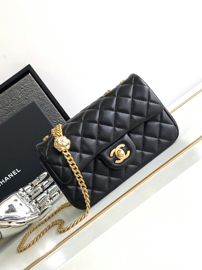 Chanel Small Flap Bag Black AS2323