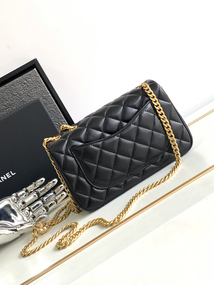 Chanel Small Flap Bag Black AS2323
