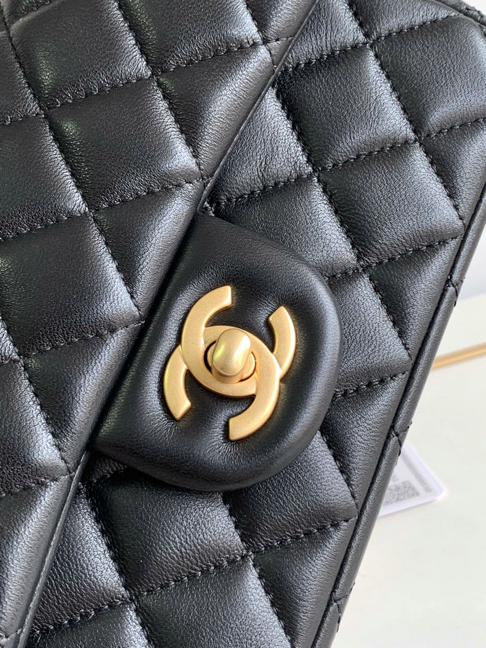 Chanel Small Flap Bag Black AS2323