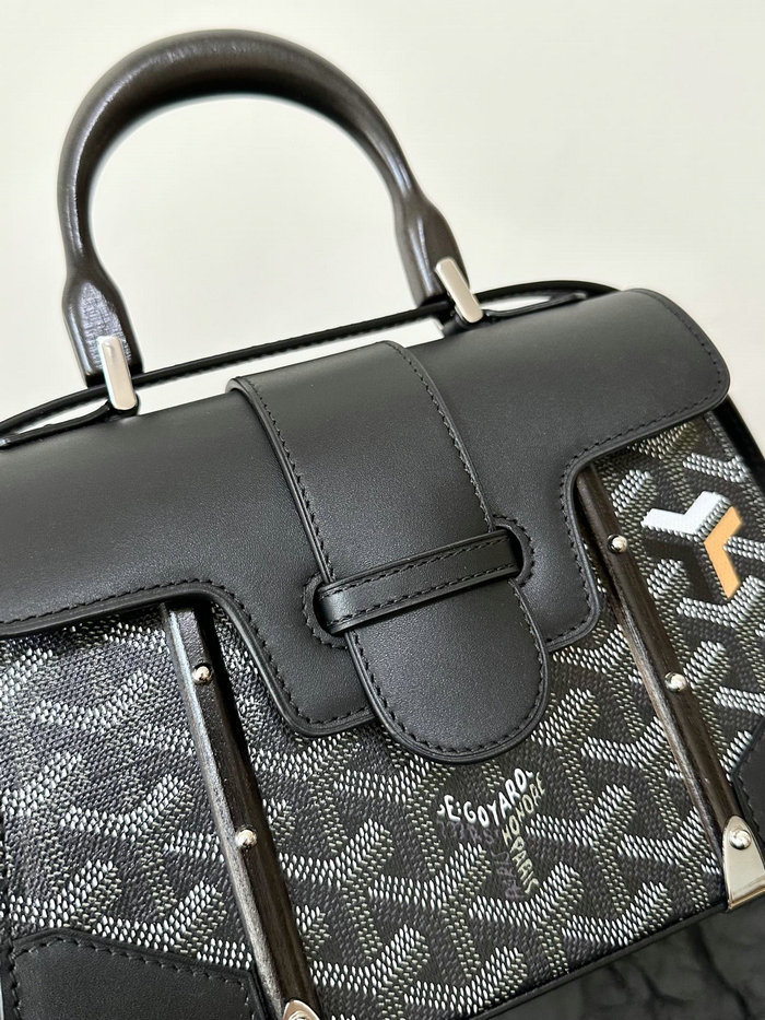 Goyard Saigon Structure Mini Bag Black G6014