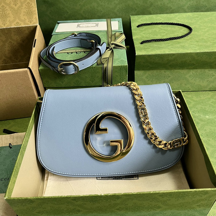 Gucci Blondie shoulder bag Blue 699268