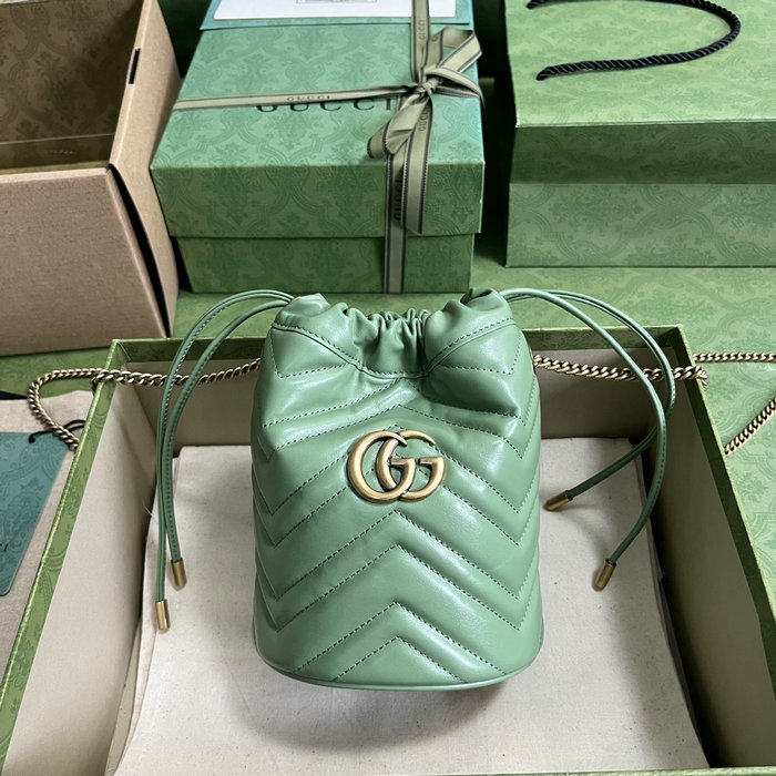 Gucci GG MARMONT MINI BUCKET BAG 575163