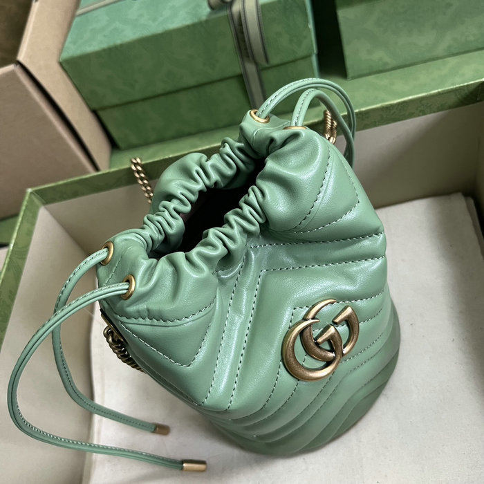 Gucci GG MARMONT MINI BUCKET BAG 575163