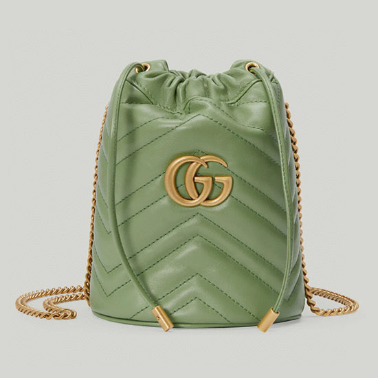 Gucci GG MARMONT MINI BUCKET BAG 575163