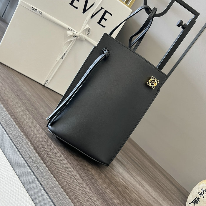 Loewe Calfskin Dice Pocket Black L262339