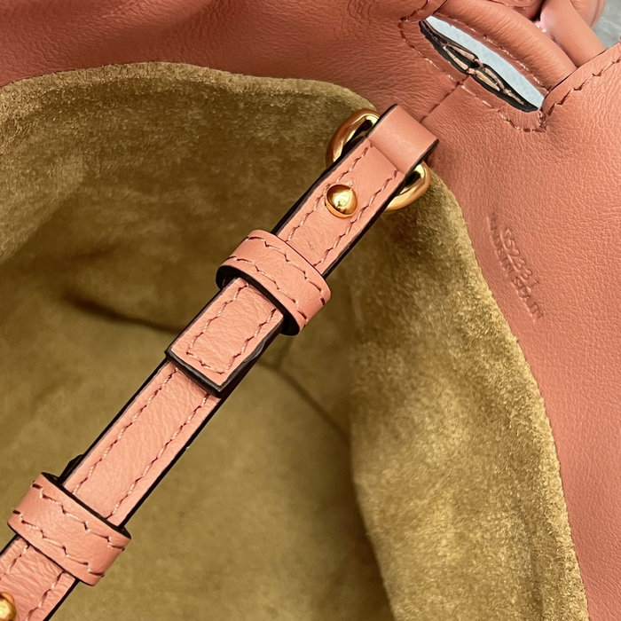 Loewe Flamenco Knot Large Bucket Bag Pink L10856