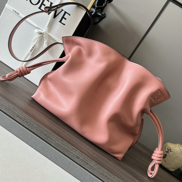 Loewe Flamenco Knot Large Bucket Bag Pink L10856