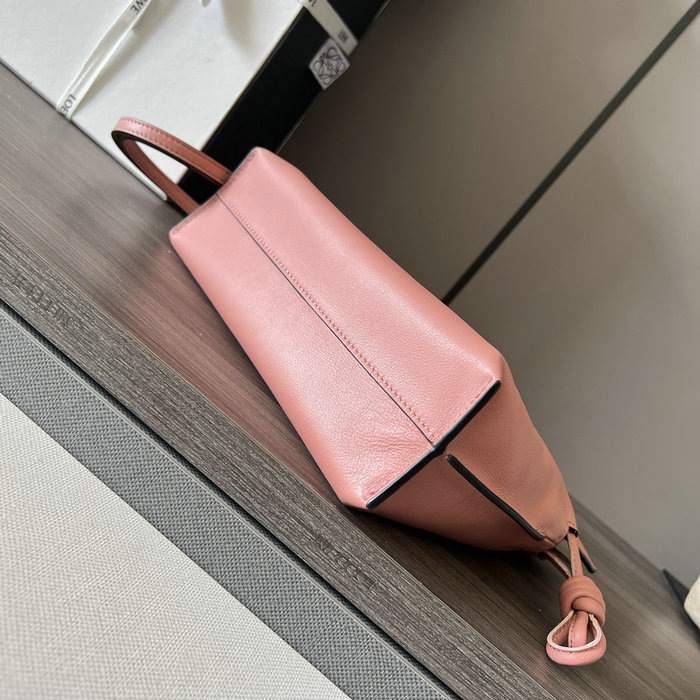 Loewe Flamenco Knot Small Bucket Bag Pink L10855