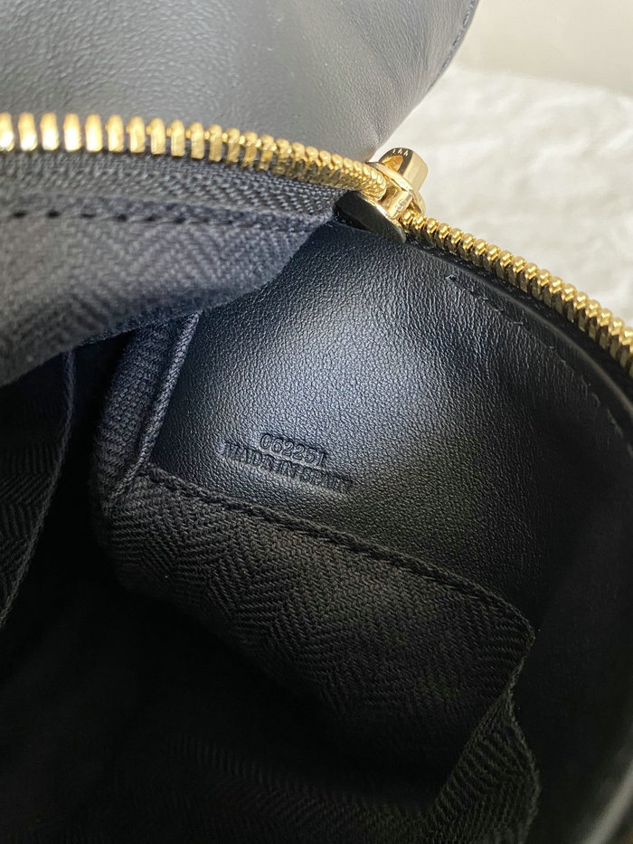 Loewe Small Puzzle Edge Leather Bag Black L51021