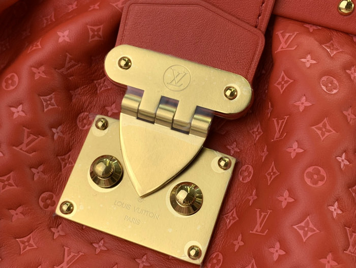 Louis Vuitton Monogram Clutch Red M22326