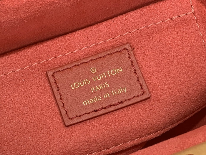 Louis Vuitton Monogram Clutch Red M22326