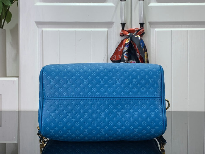 Louis Vuitton Speedy Bandouliere 20 Blue M22596