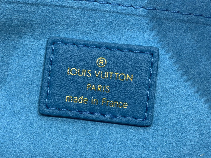 Louis Vuitton Speedy Bandouliere 20 Blue M22596