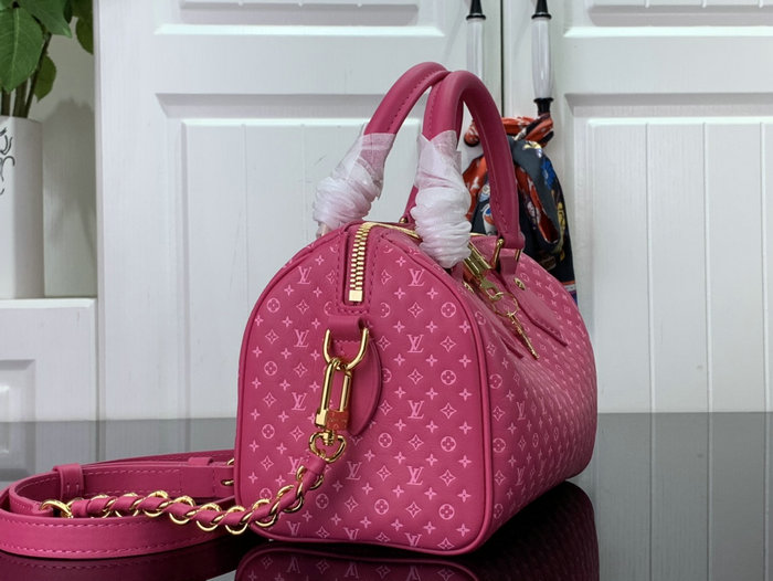 Louis Vuitton Speedy Bandouliere 20 Pink M22596