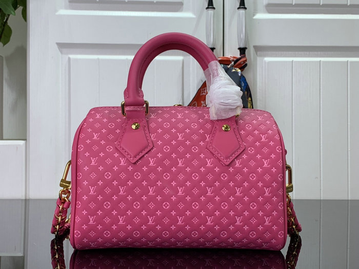 Louis Vuitton Speedy Bandouliere 20 Pink M22596