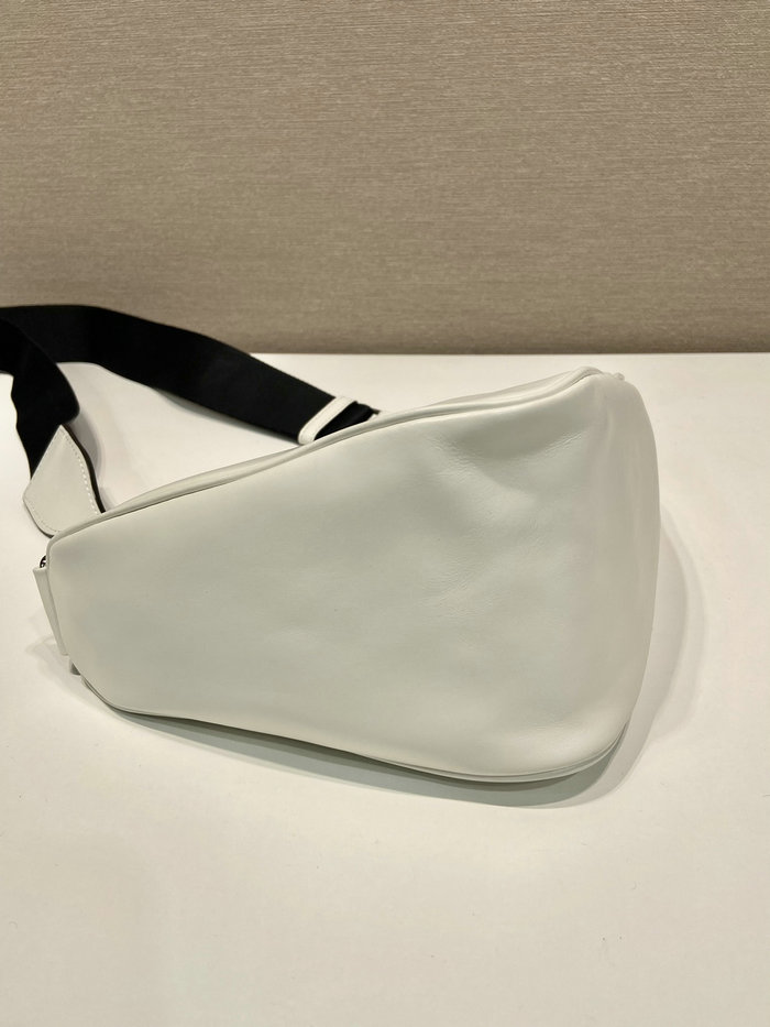 Prada Triangle leather bag White 2VH155