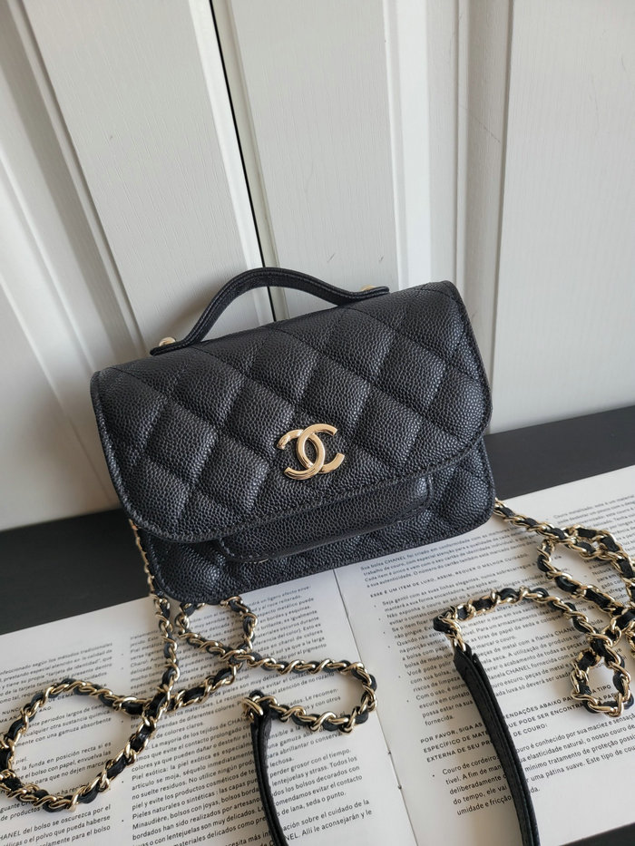 Chanel Caviar Business Affinity Clutch AP04103