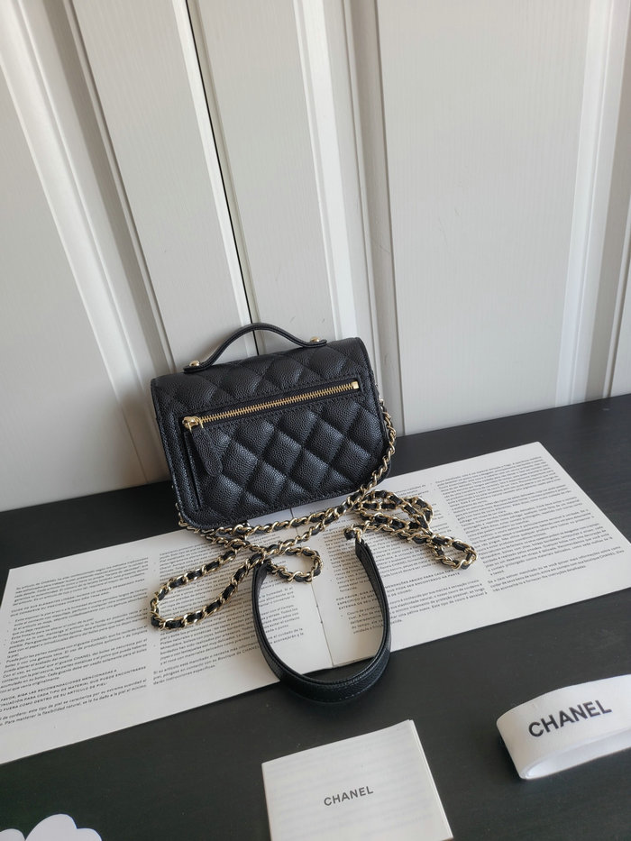 Chanel Caviar Business Affinity Clutch AP04103