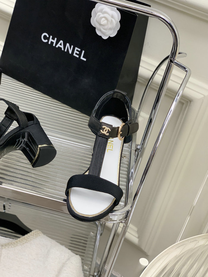 Chanel Mid Heel Sandals CS04111