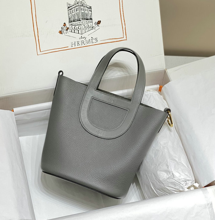 Hermes In The Loop 18 Bag Dark Grey HP18041