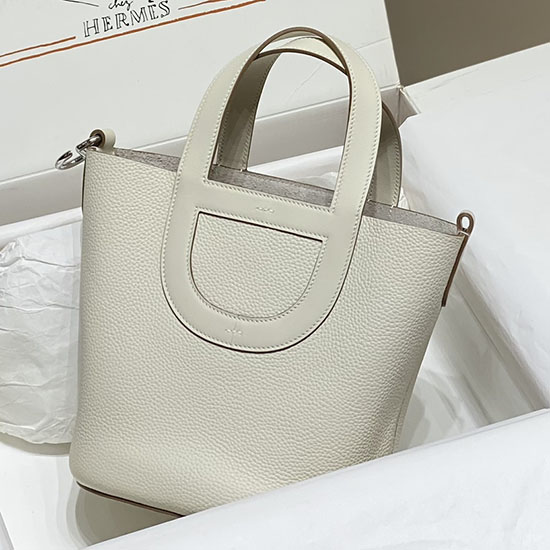 Hermes In The Loop 18 Bag White HP18041