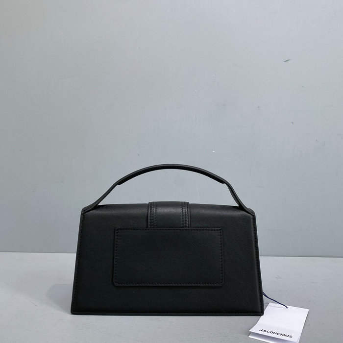 Jacquemus Le Bambino Calfskin Handbag Black JM2056