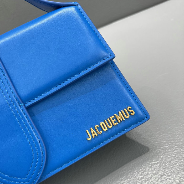 Jacquemus Le Bambino Calfskin Handbag Blue JM2056