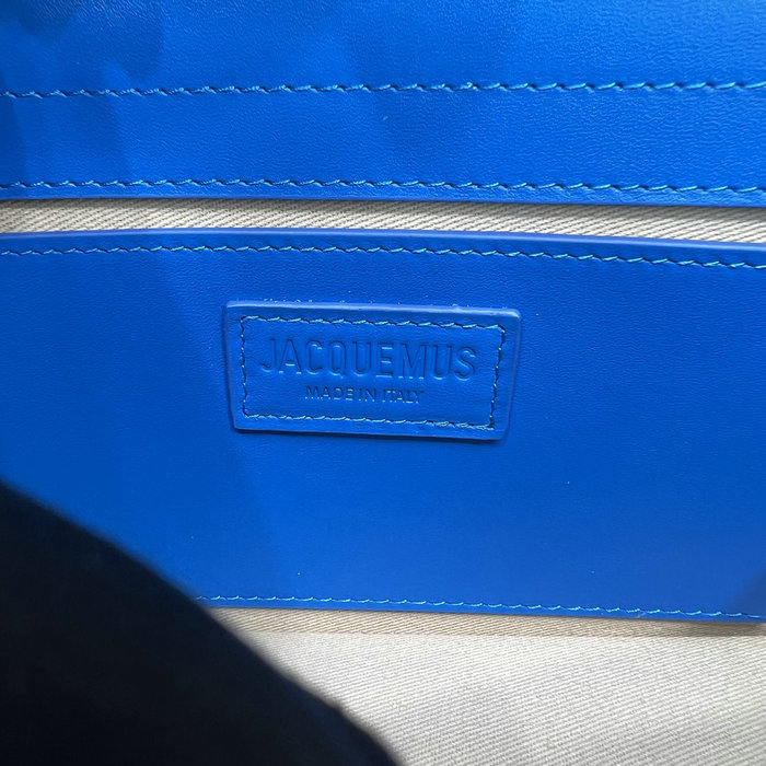 Jacquemus Le Bambino Calfskin Handbag Blue JM2056