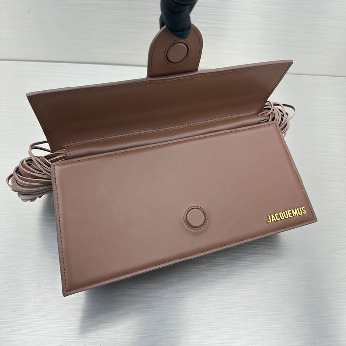 Jacquemus Le Bambino Long Ficiu Bag Brown J2036