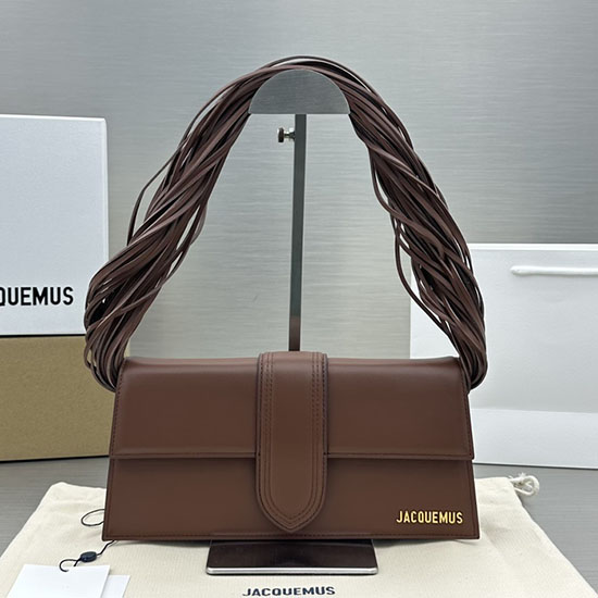 Jacquemus Le Bambino Long Ficiu Bag Brown J2036