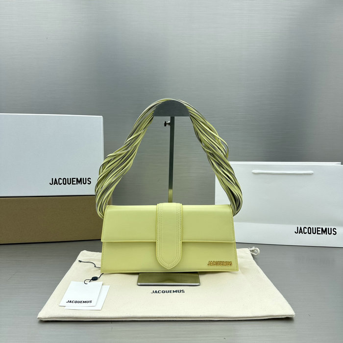 Jacquemus Le Bambino Long Ficiu Bag Yellow J2036