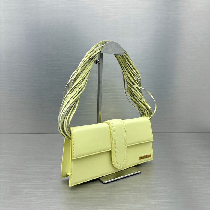 Jacquemus Le Bambino Long Ficiu Bag Yellow J2036