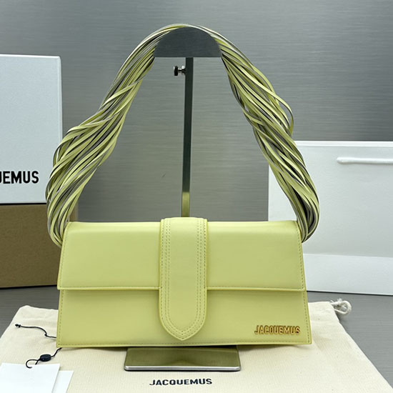 Jacquemus Le Bambino Long Ficiu Bag Yellow J2036