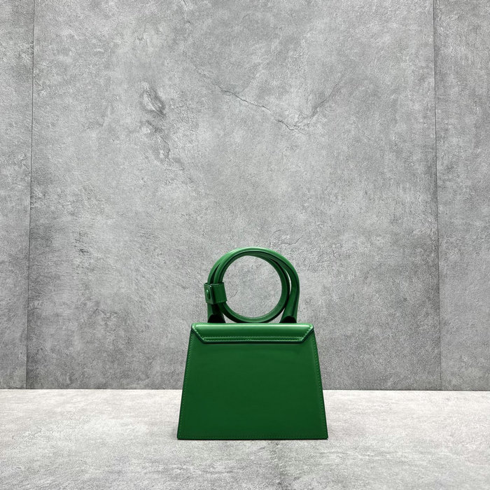 Jacquemus Le Chiquito Noeud Coiled Handbag Green J2023