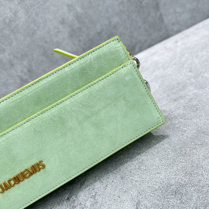 Jacquemus Le Ciuciu Suede Suede Shoulder Bag Green J2043