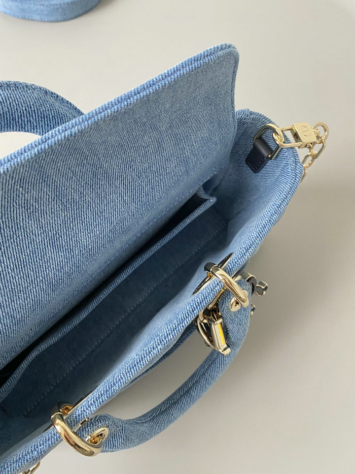 LADY Denim D-JOY BAG Blue DL3380