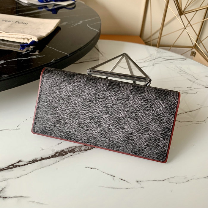 Louis Vuitton Brazza Wallet Red N63254