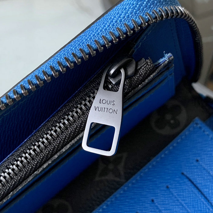 Louis Vuitton Epi Leather Zippy Wallet Vertical Black M80789