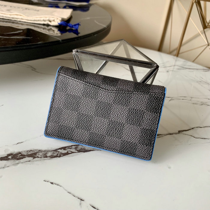 Louis Vuitton Pocket Organizer Blue N63257