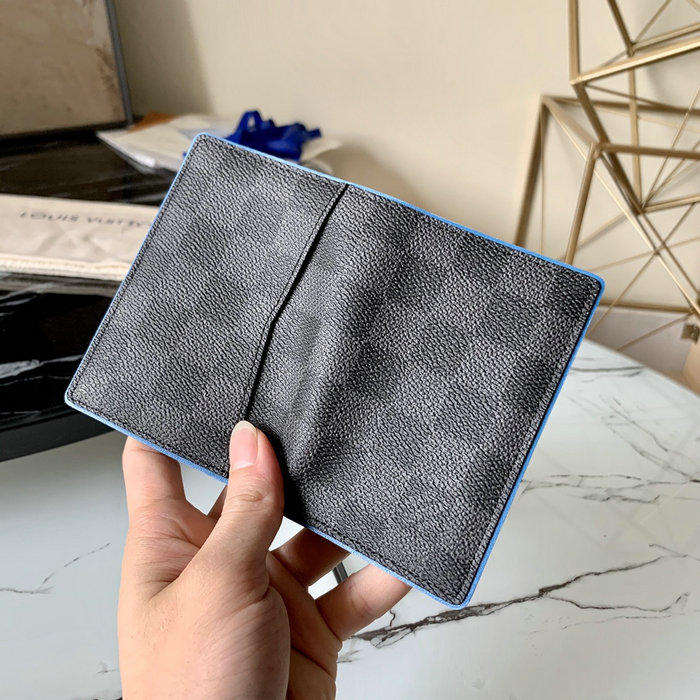 Louis Vuitton Pocket Organizer Blue N63257