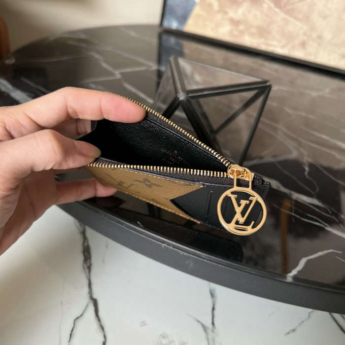 Louis Vuitton Romy Card Holder Black M81881